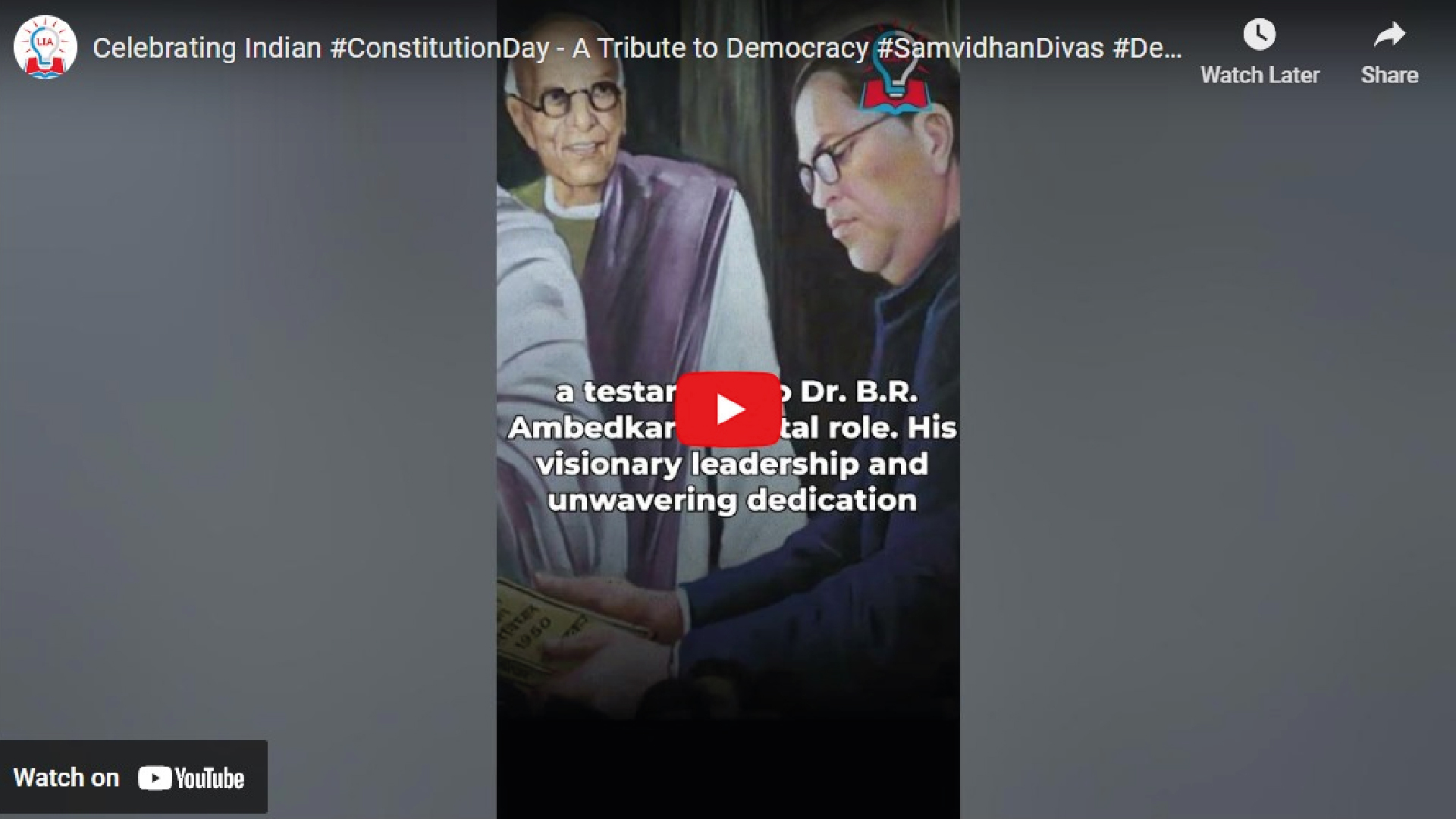 Celebrating Indian #ConstitutionDay - A Tribute to Democracy #SamvidhanDivas #DemocracyCelebration